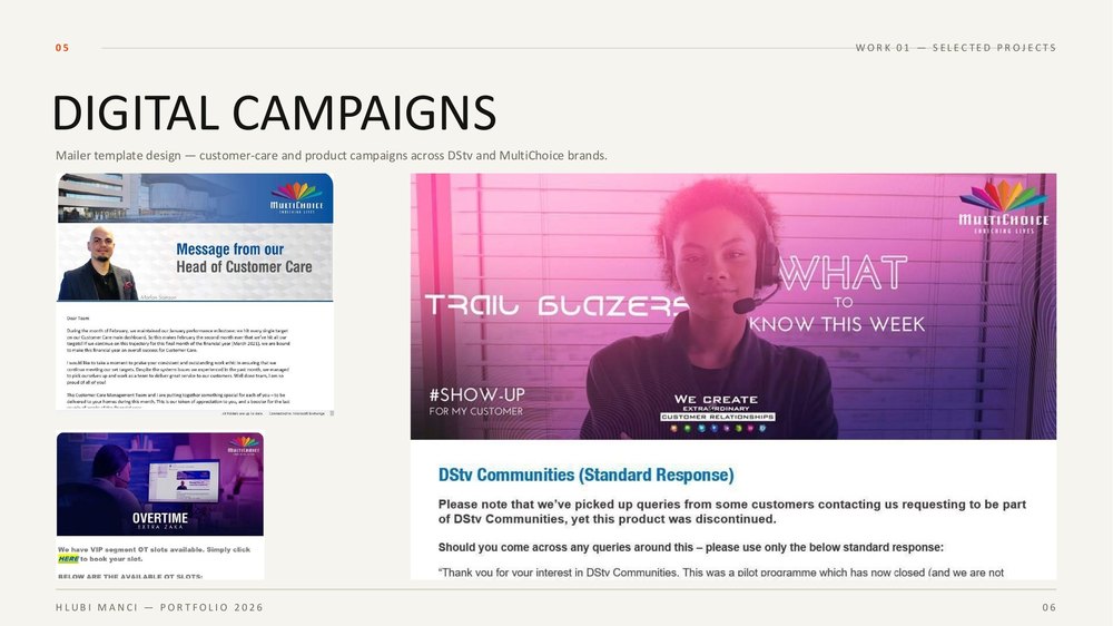 Digital campaign design